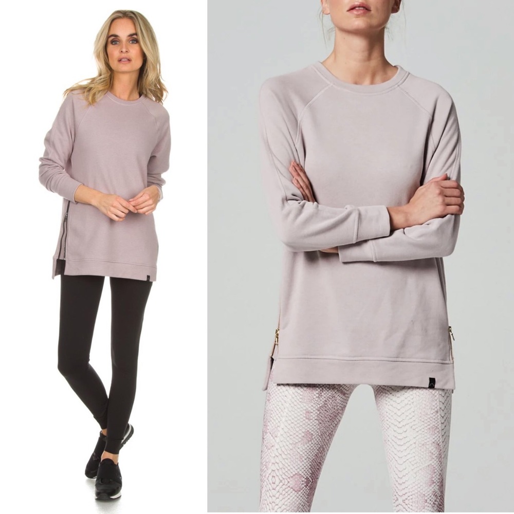 Varley Manning Sweatshirt in Sepia Rose